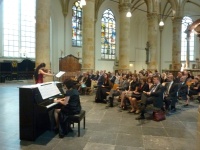Haag júl 2011, kostol Grote Kerk