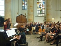 Haag júl 2011, kostol Grote Kerk