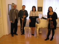 Trenčín 19.09.2014, Komorný koncert, Galéria Bazovského